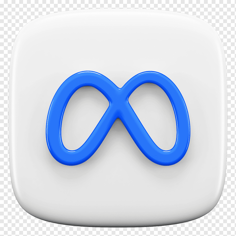 png transparent meta social media logo social media logo social brand 3d icon